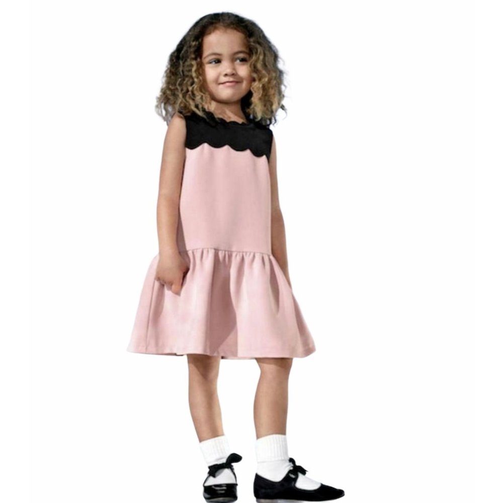 Victoria Beckham Target Cute Drop Waist Scallopped